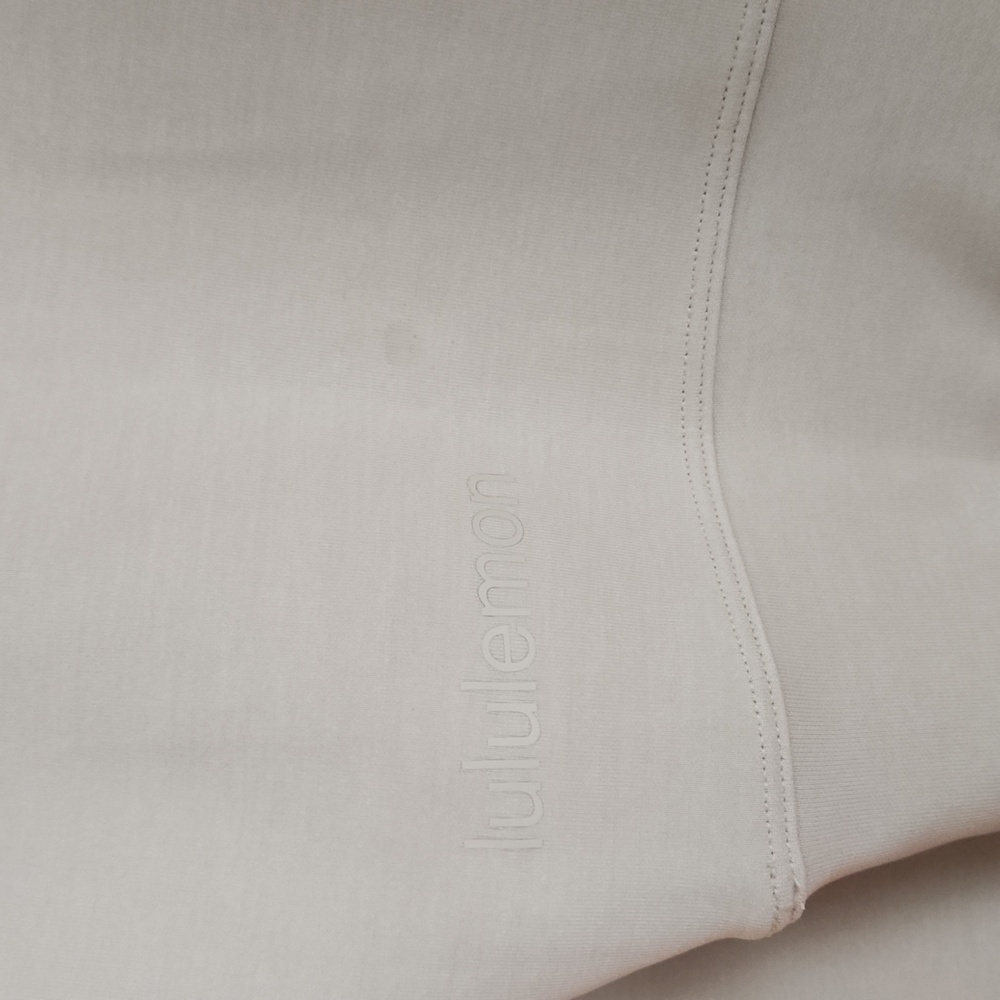 Lululemon Softstreme Perfectly Oversized Cropped Crew in mojave tan size 6 - Picture 11 of 17
